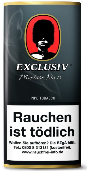 Exclusiv Mixture No.5 50g (Spezial mit Whisky) Pfeifentabak