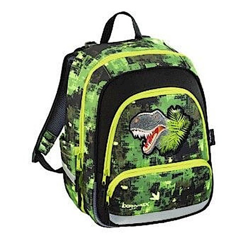 Baggymax Schulrucksack Speedy Green Dino 16 l