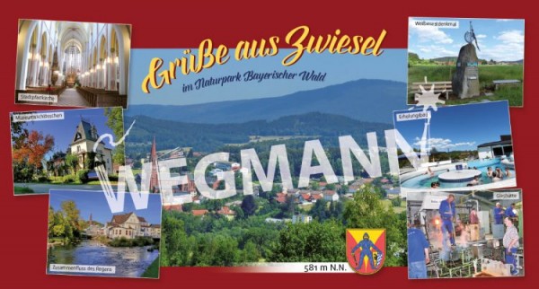Postkarte und Ansichtskarte Zwiesel MAXI-Karte Nr. M214 - 30er Set