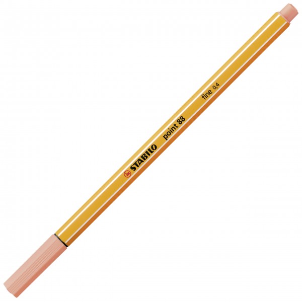 Fineliner - STABILO point 88 - 8er Etui - Pastellfarben