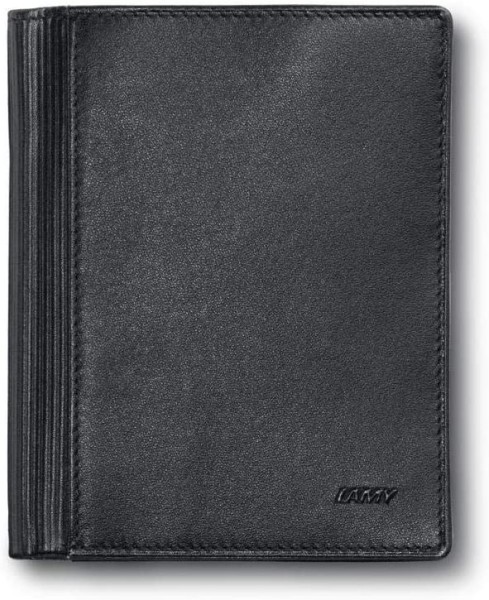 Herren Geldbörse Nappaleder schwarz Hochformat Lamy A305