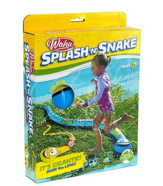 Wahu Backyard Splash &amp; Snake, Wasserspiel für Kinder ab 6 Jahren, Wasserspritze für den Garten