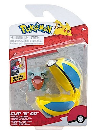 Pokémon - Clip'n'Go Poké Balls, sortiert - ein Stück