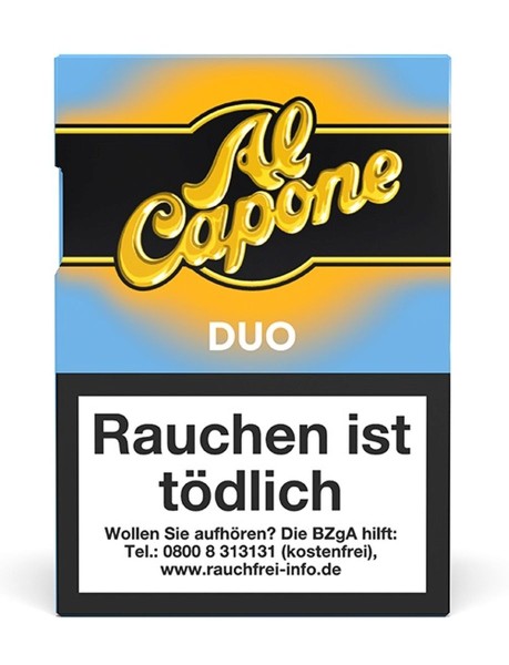 Al Capone Zigarillos Pockets Duo Filter Einzelpackung á 18 Stk
