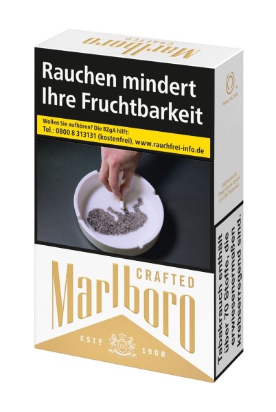 Marlboro Zigaretten Crafted Gold Einzelpackung á 20 Stück