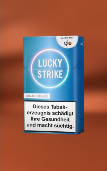 Lucky Strike for glo™ Balanced Tobacco Einzelpackung á 20 Stück