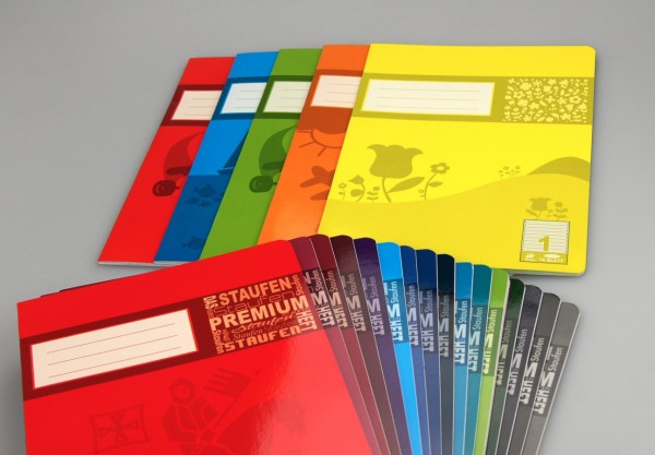 Schulheft A4 16Bl 90g Lin21 - Premium liniert