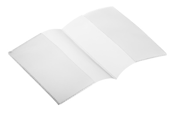 DURABLE Hunke & Jochheim Doppelhülle, dokumentenecht, transparent, 196x134mm, ein Stück
