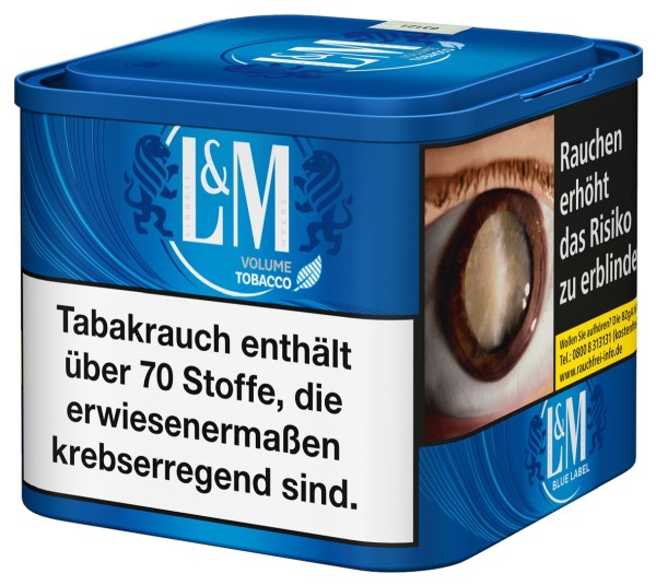 L&amp;M Volumentabak Volume Tobacco Blue (Dose á 39 gr.)