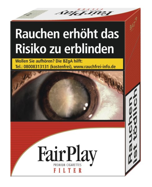Fair Play Zigaretten Red Rot Einzelpackung á 24 Stück