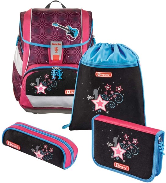 Step by Step 2IN1-Schulranzen-Set ""Popstar"", 4-teilig für 1. Klasse, 19L