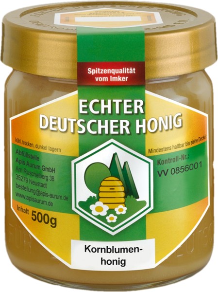 Deutscher Honig (diverse Sorten) 1 x 500g im Glas