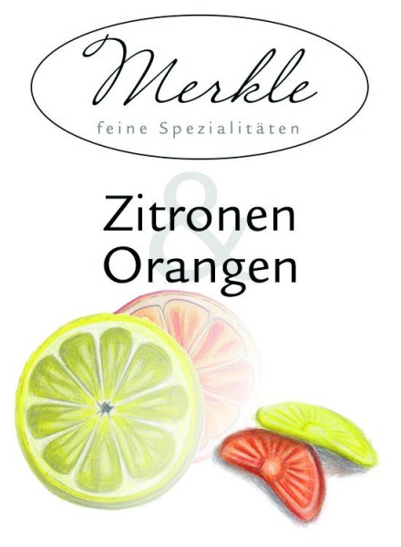 Zitrone &amp; Orange 125g Bonbon - Fruchtige Klassiker