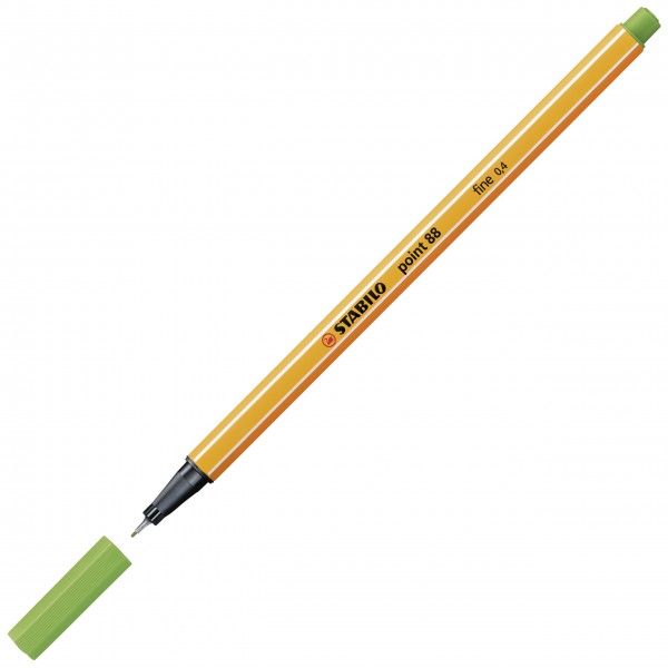 Fineliner - STABILO point 88 - Einzelstift - Neonorange