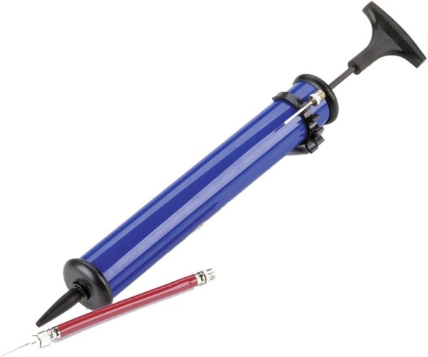 Happy People - Universal Pumpe, für Ballons, Reifen, oder aufblasbare Matratzen, blau