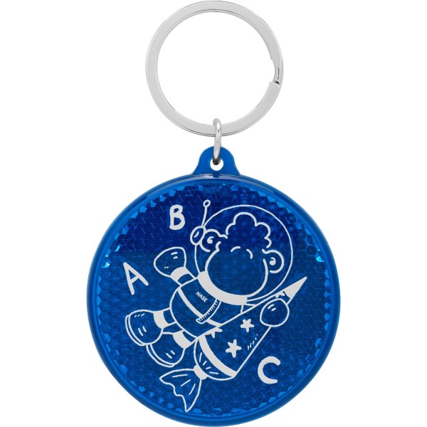 Sheepworld Reflektor »Astonautenschaf« - Anhänger, Schaf, Dein cooler Schulweg-Begleiter, rund &amp; 5,5cm mit Metallring, 48861