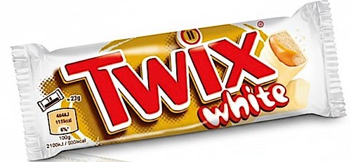 Twix White Schokoriegel Riegel 46 g - eine Packung