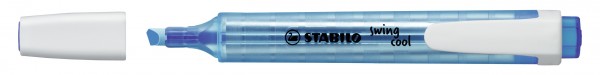 Textmarker - STABILO swing cool - Einzelstift - blau