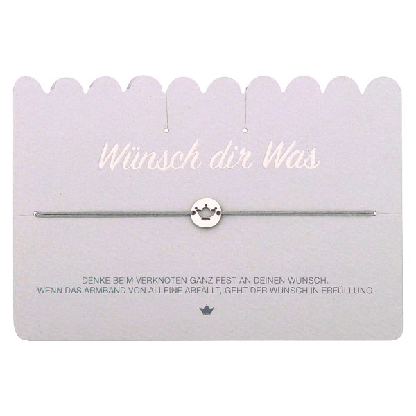 Armband - Wünsch dir Was - Krone