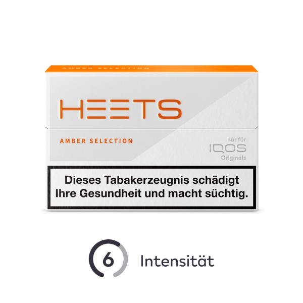 HEETS Heat not Burn IQOS Tabak Amber Selection 1 x 20 Stück