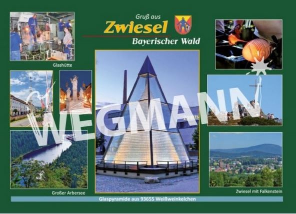 Postkarte und Ansichtskarte Zwiesel Nr. 6 - 50er Set