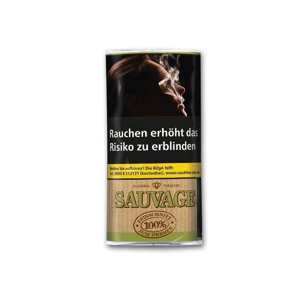 Sauvage Feinschnitt Drehtabak ohne Zusatzstoffe 1 Pckg á 30g