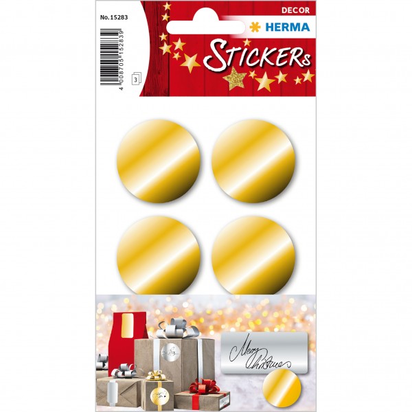 Goldetiketten 32 mm;3Bl 1Pack