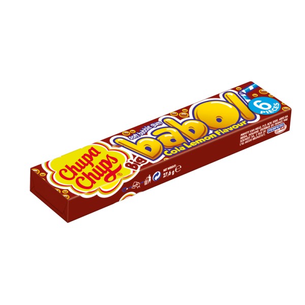 Chupa Chups Big Babol Cola Lemon 27,6g