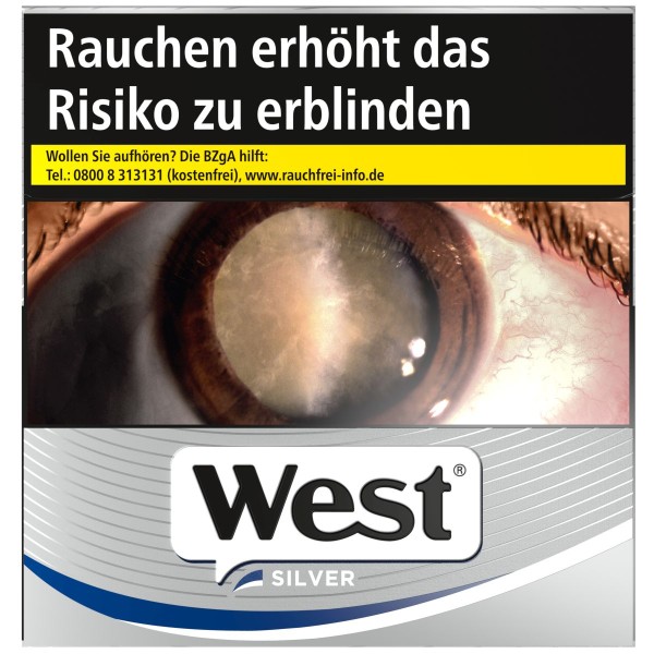 West Zigaretten Silver Einzelpackung á 57 Stk.