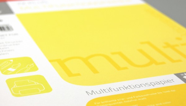 Staufen 50997 Multifunktionspapier 7X PLUS - A4, 80 g/qm, rot, 50 Blatt