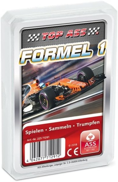 TOP Ass Formel 1 ASS Altenburger Spielkarten ab 6 Jahren