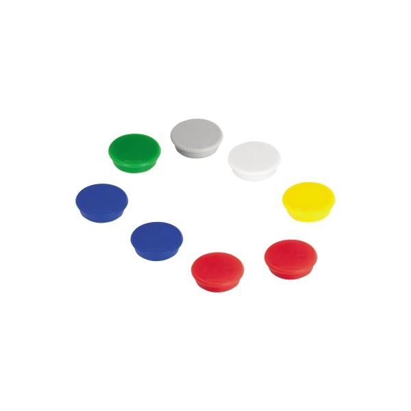 Haftmagnet 24mm sortiert 1 Set á 10 Stück - Franken