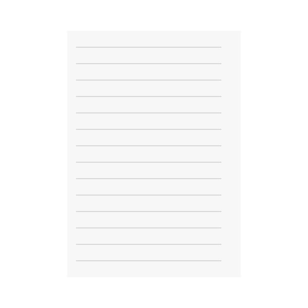 Brunnen 1041924 Schulblock Lineatur 4 (A5, 50 Blatt, liniert, kopfverleimt)