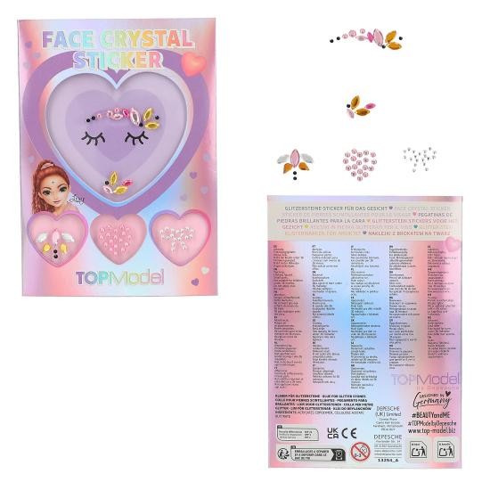Depesche TOPModel Face Crystal Sticker BEAUTY and ME