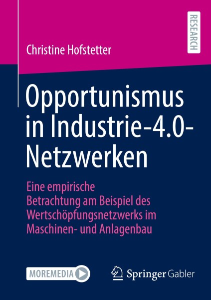 Opportunismus in Industrie-4.0-Netzwerken
