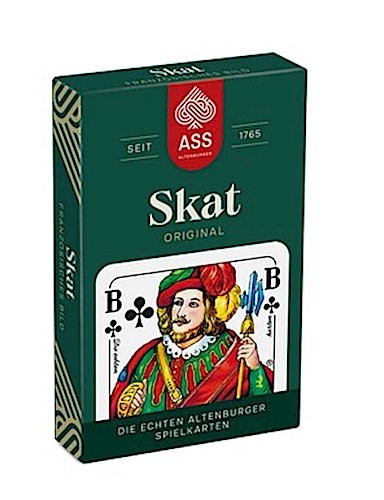 ASS Altenburger FSC Skat, französisches Bild in Faltschachtel