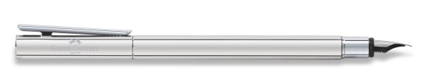 Füller NEO Slim Edelstahl, glänzend, M Faber-Castell