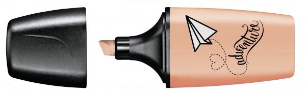 Textmarker - STABILO BOSS MINI Pastellove - Einzelstift - cremige Pfirsichfarbe