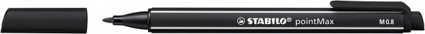 Filzschreiber - STABILO pointMax - Einzelstift - schwarz