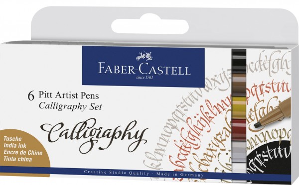 Tuschestift Pitt Artist Pen C 6x