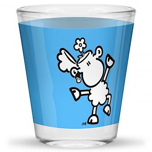 Schnapsglas Klatsche