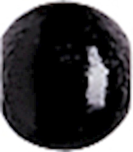 Holzperle 12mm schwarz 30er