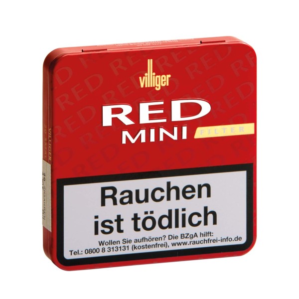 Villiger Zigarren Red Mini Filter (Schachtel á 20 Stück)