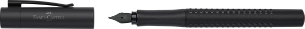 Schreibfüller Füller Faber Castell schwarz - GRIP Edition Federbreite M - 140960