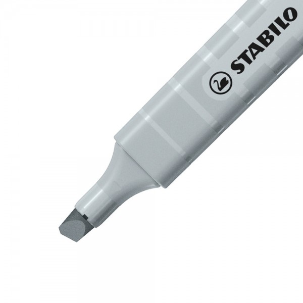 Textmarker - STABILO swing cool Pastel - Einzelstift - Seidengrau