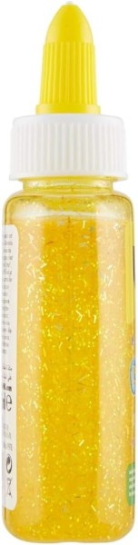 UHU Glitter Kleberflasche UHU 88,5 ml glitzer gelb
