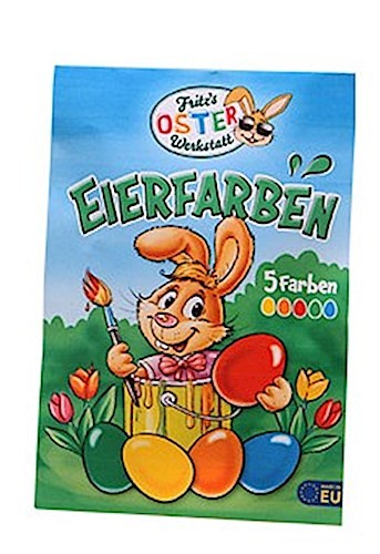 Eierfarben - 5 Farben - Fritz´s Oster Werkstatt