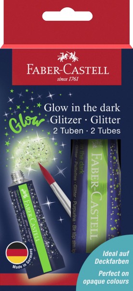 Faber-Castell Glitzer Glow in the dark