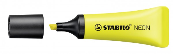 Textmarker - STABILO NEON - Einzelstift - gelb