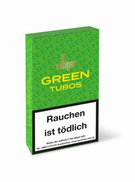 Villiger Tubos Green 4 Stück Zigarren Aroma: Caipirinha